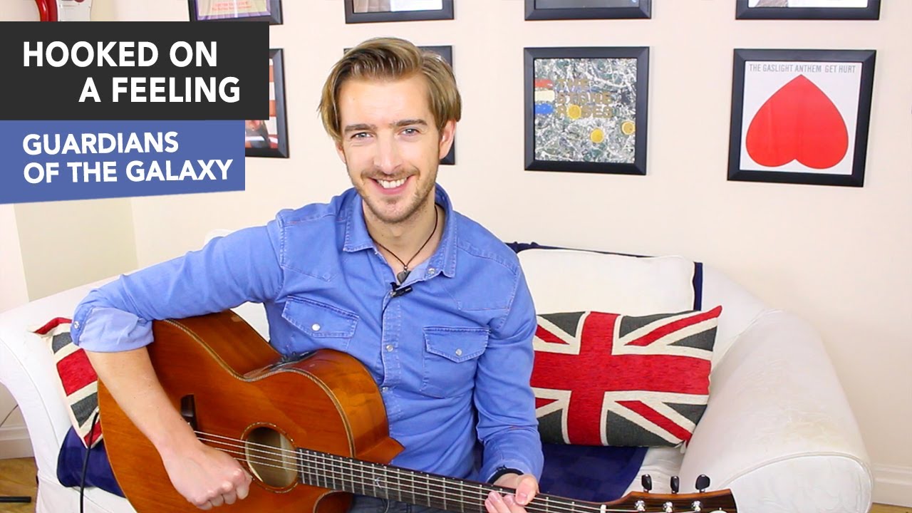 Hooked On A Feeling (from Guardians Of The Galaxy) Guitar Lesson/ Tutorial