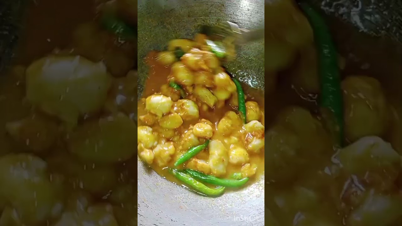 Bengali style Mukhi diye Sidol Jhol recipe 😋 #shorts #homemade #lunch #viral #youtubeshorts
