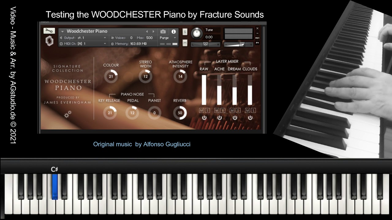 Woodchester Piano - Felt Piano library