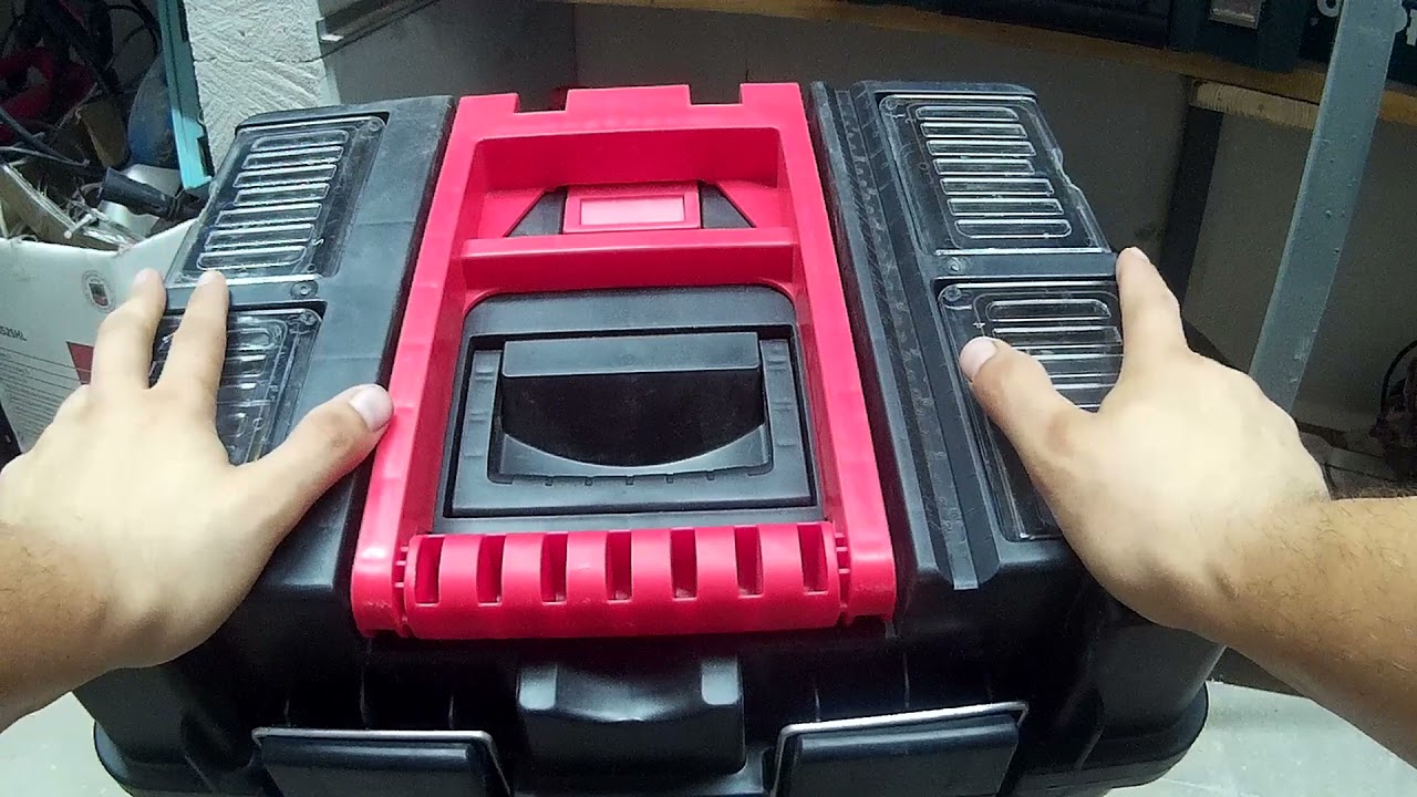 Распаковка Ящик для инструментов на колесах Haisser HD Compact Logic 450 х 350 х 645 мм из Rozetka