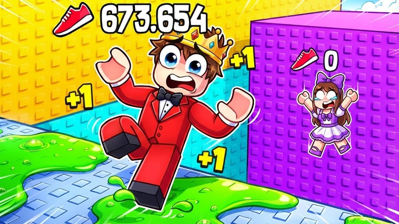 +1 GESCHWINDIGKEIT pro SCHRITT in SLAP TOWER Roblox!