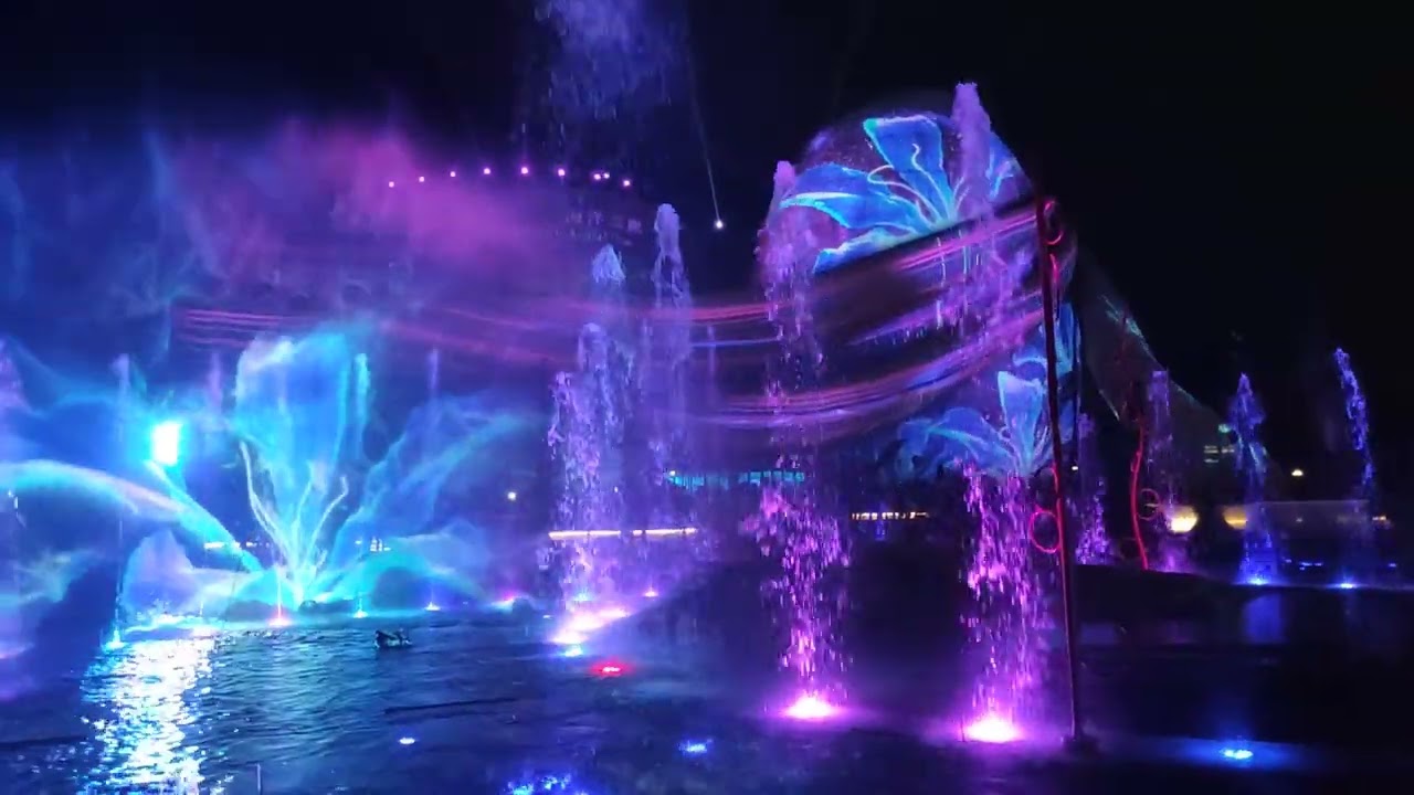 OCEAN PARK LIGHT SHOW, HONG KONG