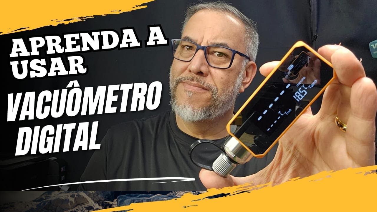 ❄️🔧Como Funciona Vacuômetro Digital VGW-mini Elitech/Suryha? Vacuômetro Digital Smart com Bluetooth