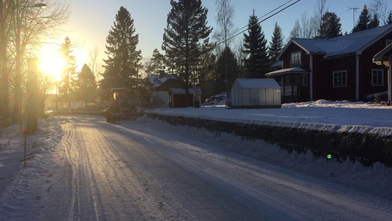 Volvo Bm 4200B snöröjning