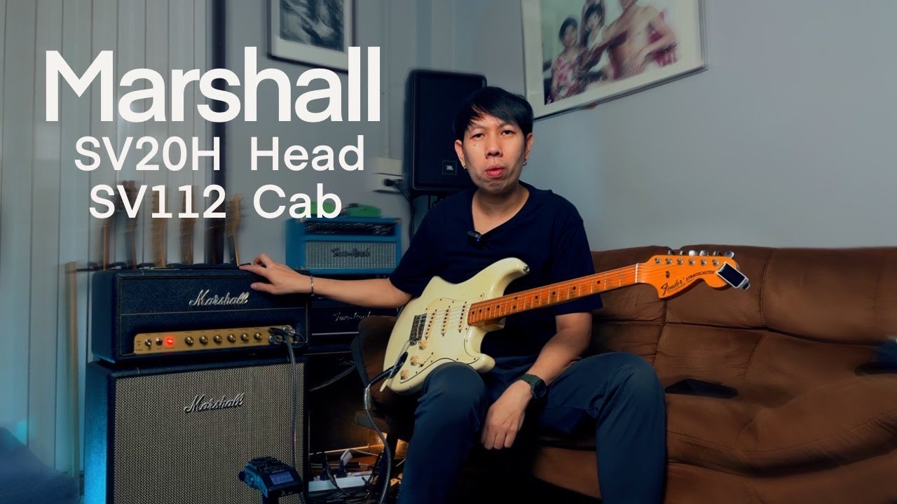 Marshall SV20H  , SV 12 Cab   By Guitarcoach Shop