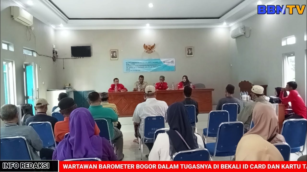 Rapat Anggota Tahunan KDMP Desa Pamagarsari Tahun Buku 2025 