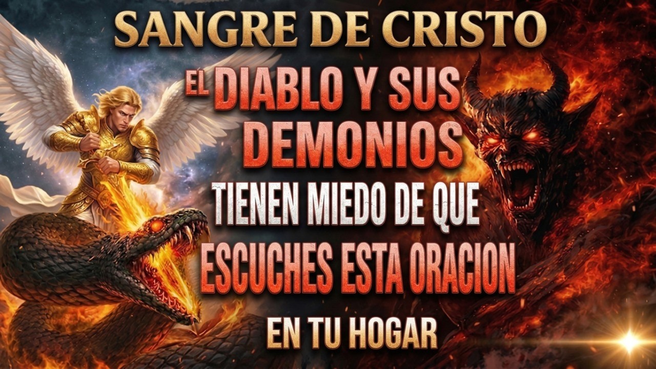 El DIABLO y sus espíritus DEMONIACOS MALIGNOS son EXPULSADOS de tu HOGAR y enviados al INFIERNO🔥