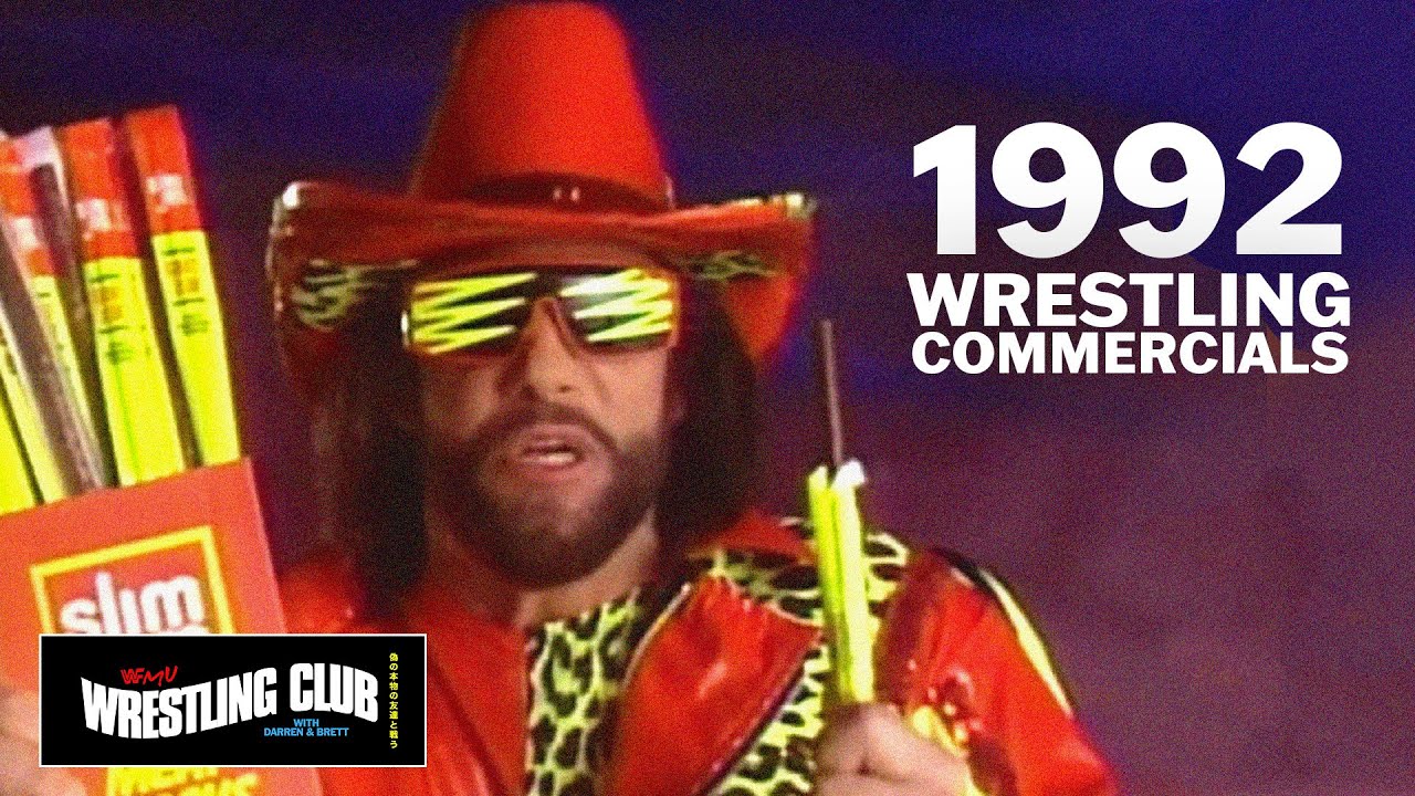 1992 Wrestling Commercials (feat. Konnan, Lex Luger, Randy Savage, Hulk Hogan, Octagon)