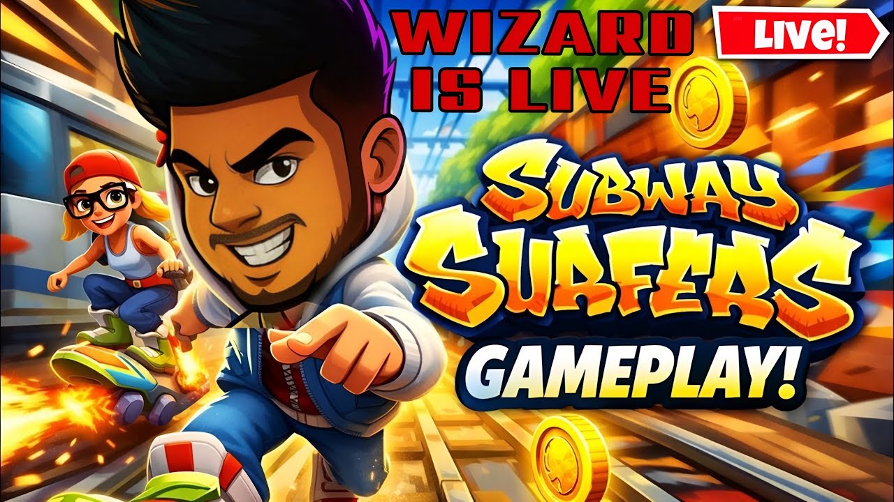 SUBWAY SURFERS LIVE || #subwaysurfers #kids #shortsfeed #shortlive #viral