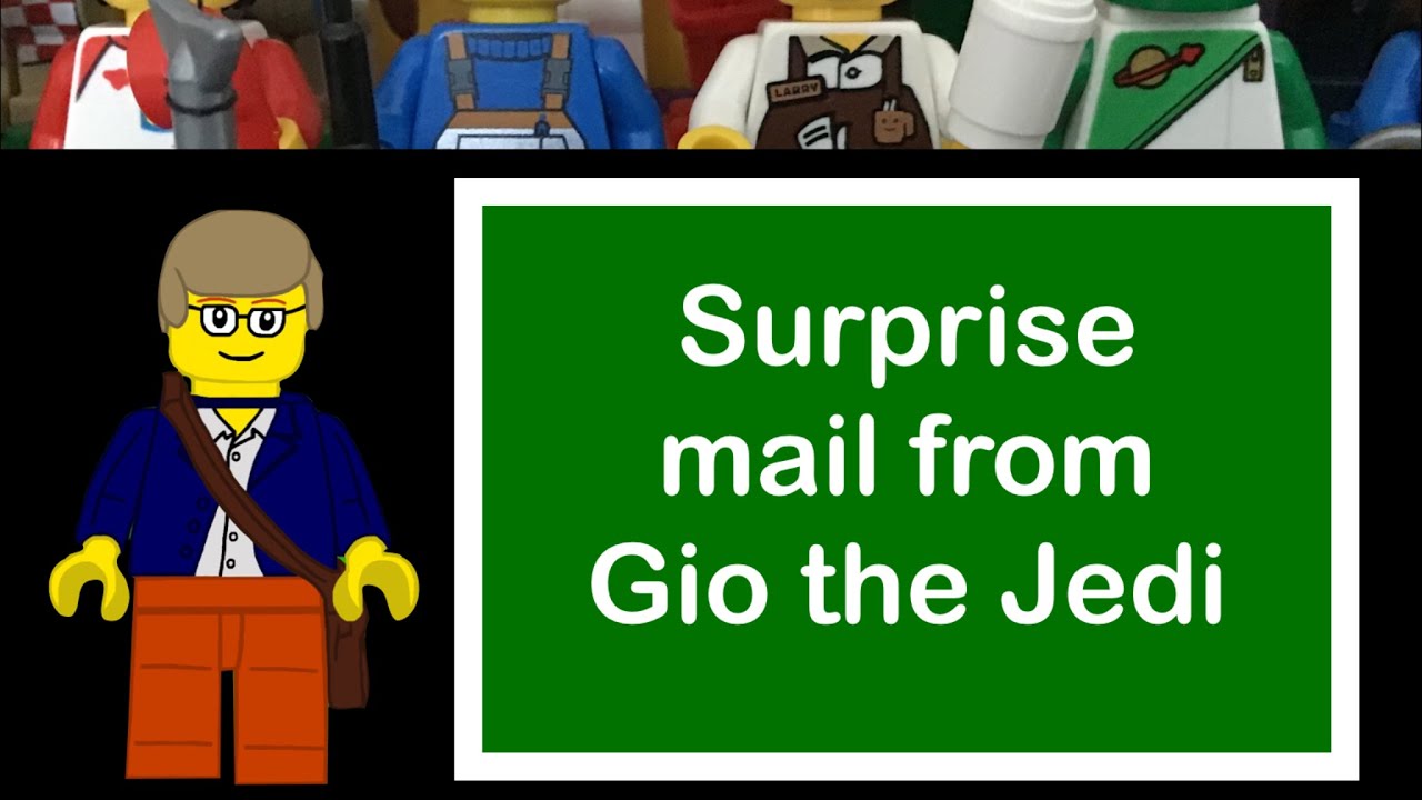 Lego Mail from Gio the Jedi