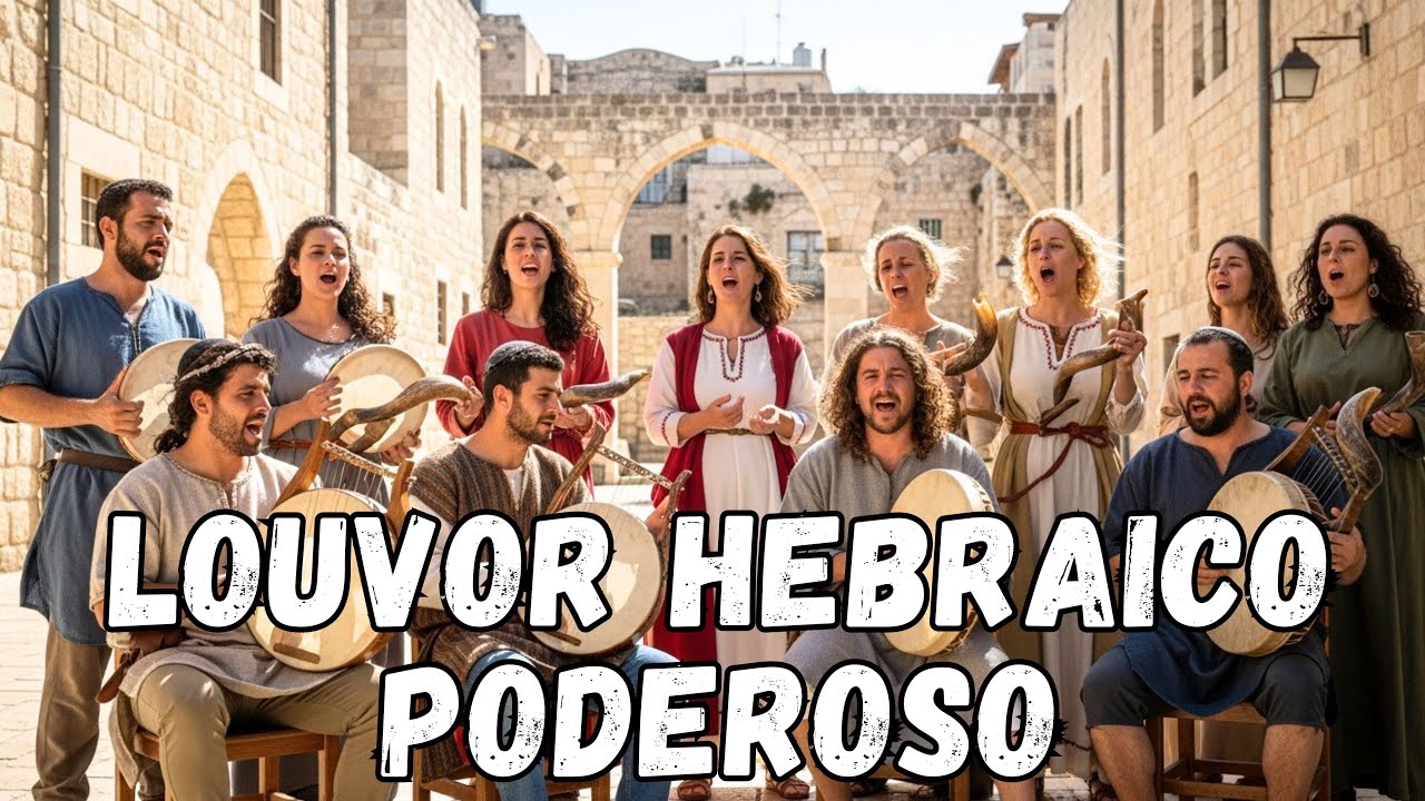 Adoração Hebraica Profunda e Espiritual – Jerusalém Canta com Shalom e Ruaj Kadosh