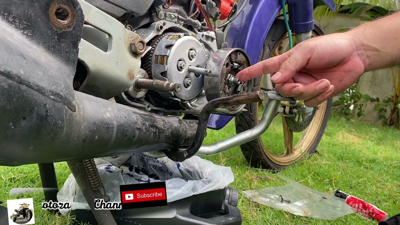 Cara Buat Clutch Mati Y110 & Cara Pasang Clutch Spring+Iron Plate+Clutch Plate #part2 #buatsendiri