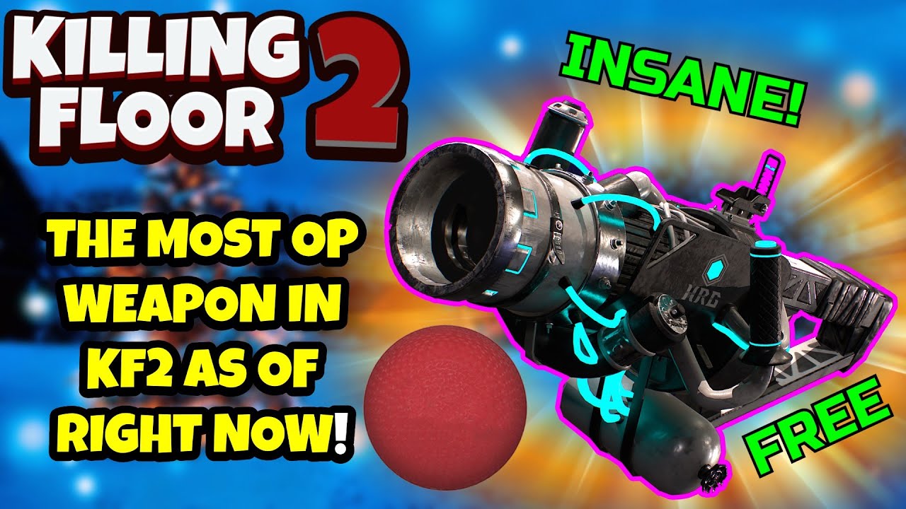 Killing Floor 2 | THE NEW HRG BALLISTIC BOUNCER IS INSANE! - Most Overpowered Weapon In The Game!