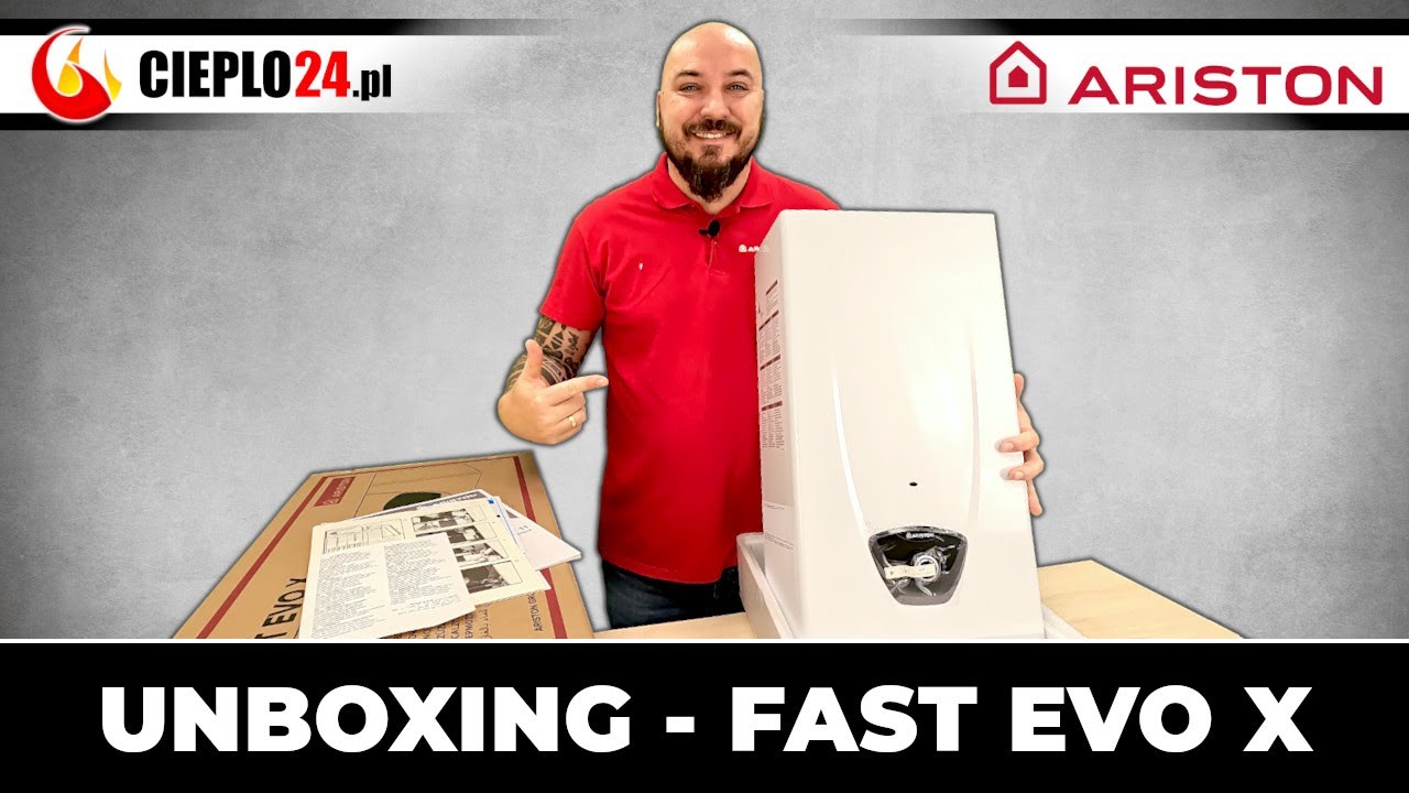 🎥 Ariston Fast Evo X – pełny unboxing i szczegółowa prezentacja termy gazowej! 🔧 | cieplo24