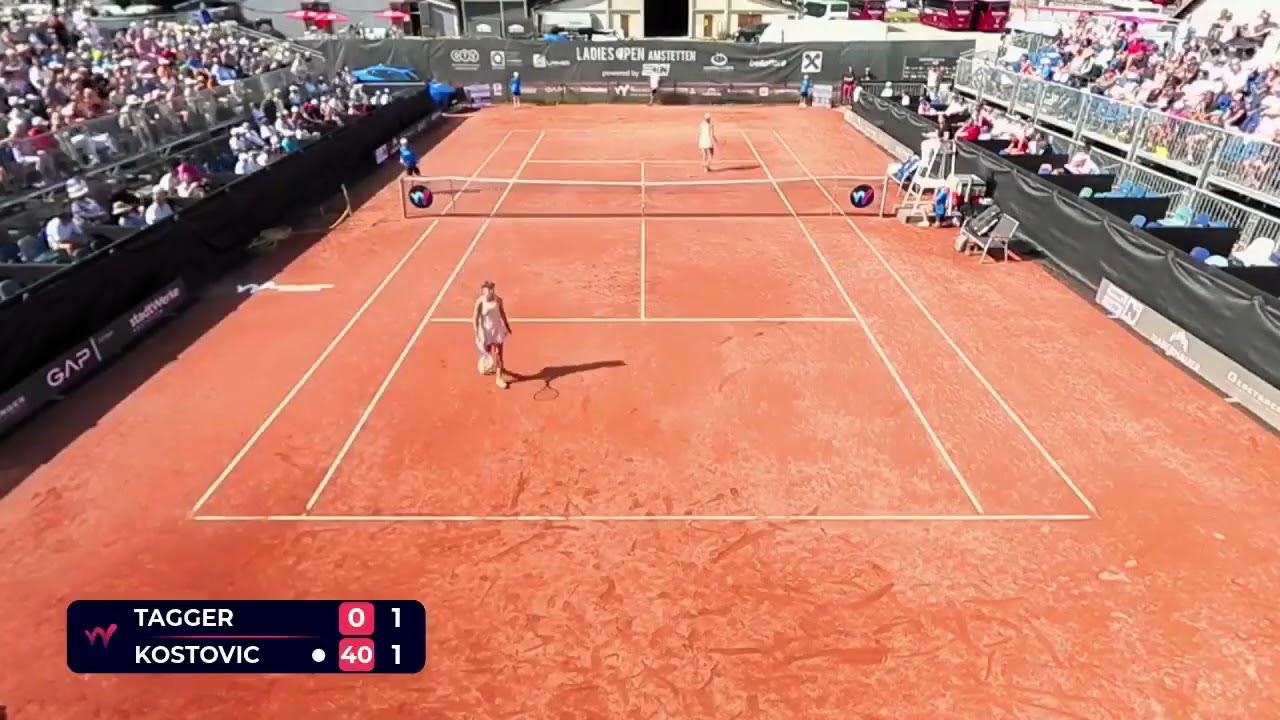 Lilli Tagger [WC] (AUT) vs Teodora Kostovic (SRB) // 6-2 6-2 // W75 Amstetten // 2nd Round