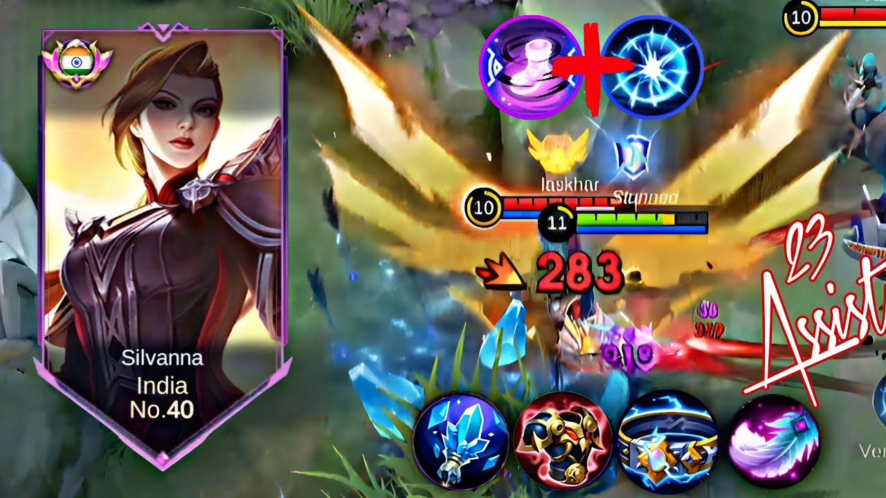 UNSTOPPABLE Silvanna Tank Build|Silvanna best build 2025 @KazukiOfficial