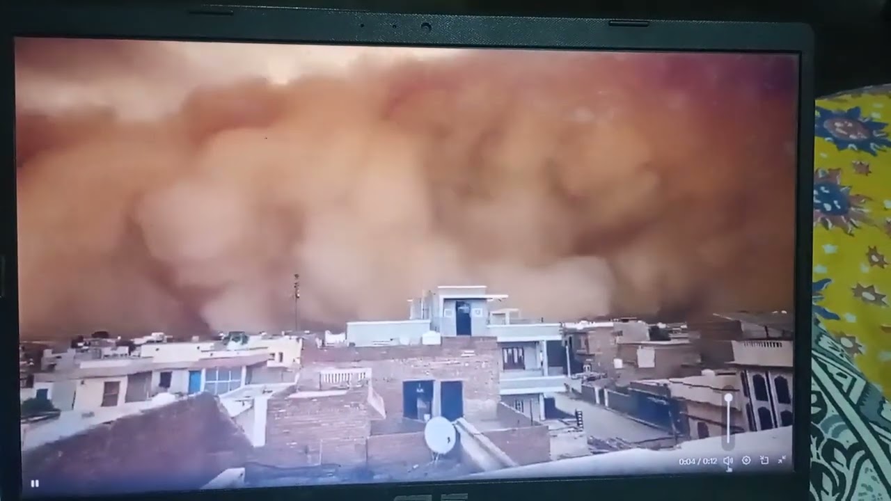 Sand Storm in Rajasthan and Temperature goes down 😱  || Western disturbance #sandstorm #rajasthan