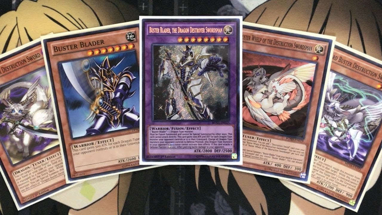 Мой профиль колоды Buster Blader Yugioh на сентябрь 2019 г.