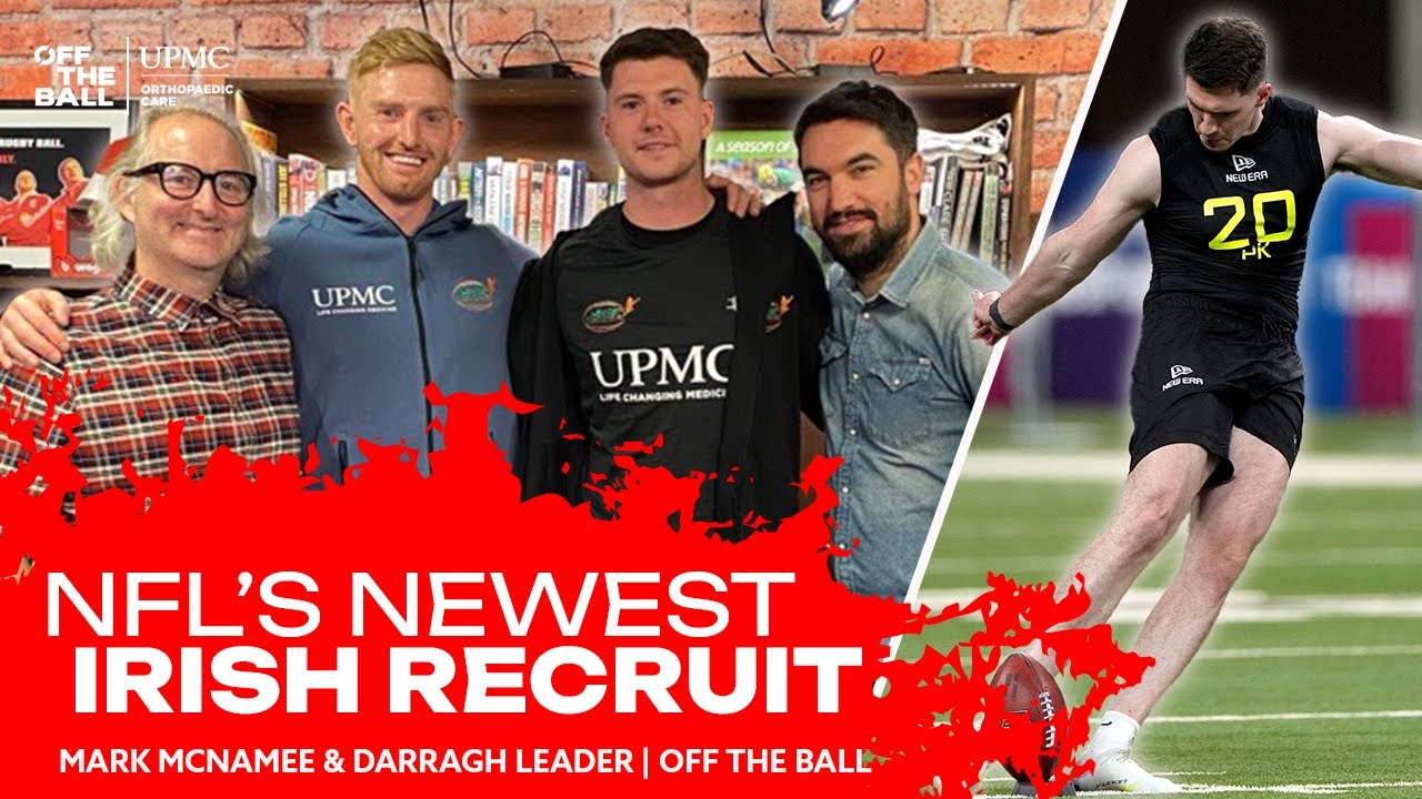 Mark McNamee & Darragh Leader: Ireland&rsquo;s newest NFL recruit! | GAA to NFL transition | OFF THE BALL