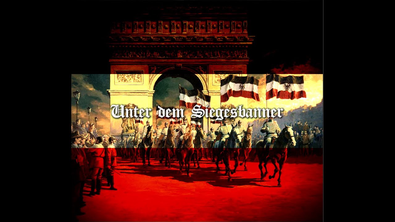 Unter dem Siegesbanner - German Marching Song