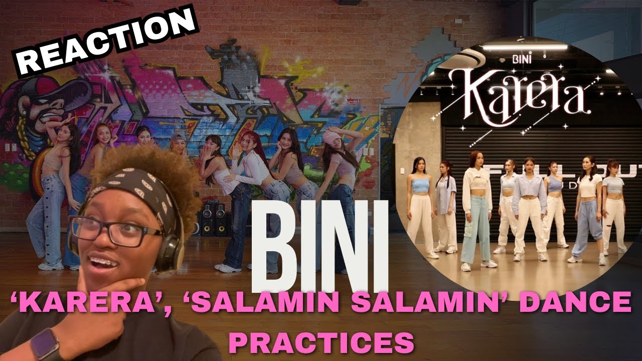 OH THEY CAN DANCE!! | BINI - ‘Karera’, ‘Salamin, Salamin’ Dance Practices (Reaction)