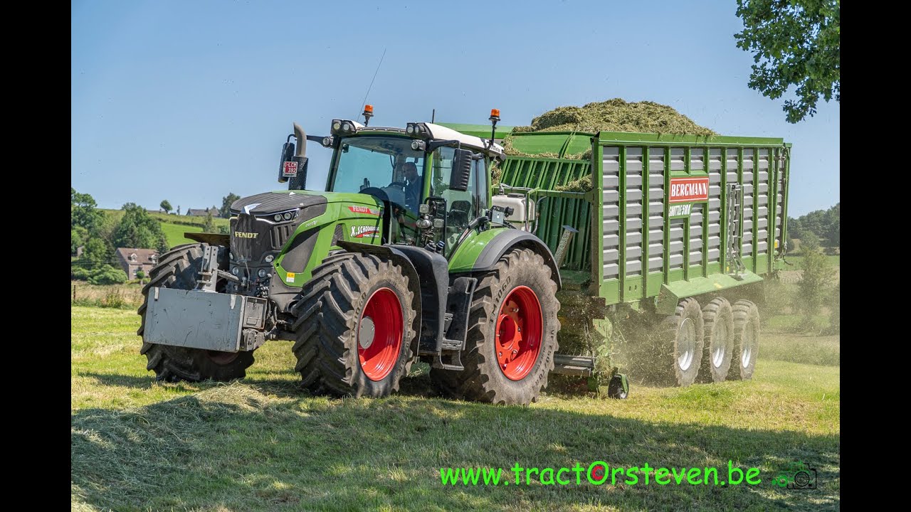 Fendt 930 Vario ProfiPlus + Bergmann Shuttle 510K  -Xavier Schoonbroodt (Thimister - Luik)