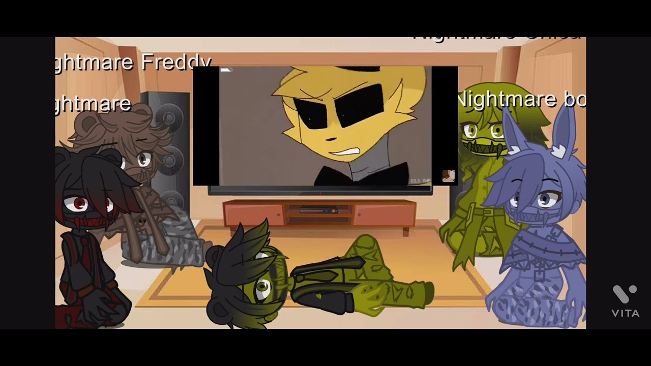 Past Nightmares react to Future Chris memes|not original|