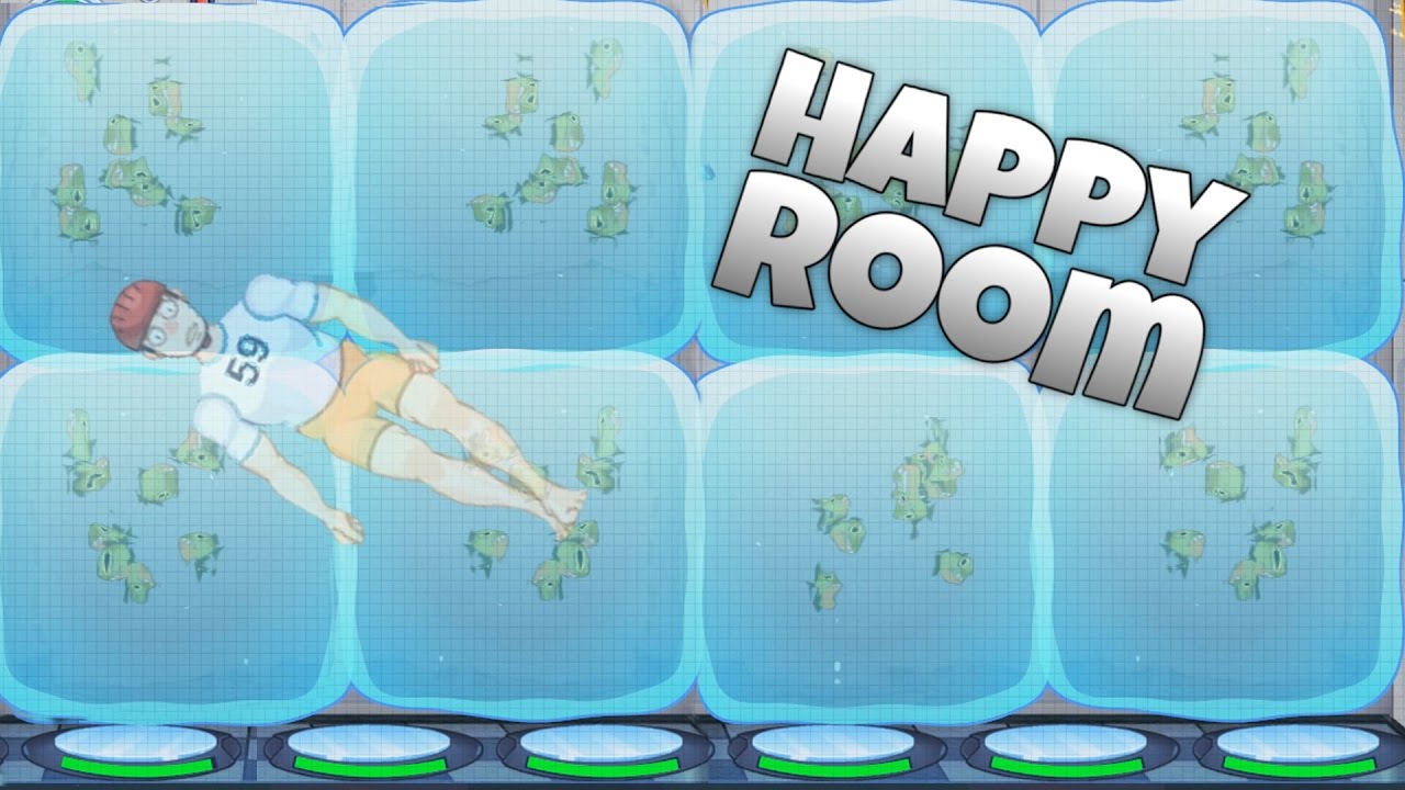 Happy Room - Biggest Piranha Tank Ever ! - Happy Room Sandbox Gameplay