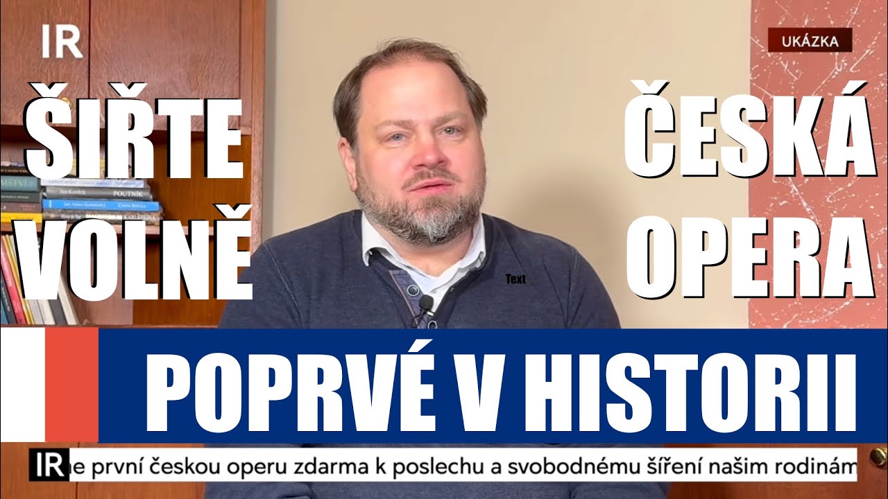 Poprvé v historii zveřejňujeme nahrávku🇨🇿 První česká opera Dráteník