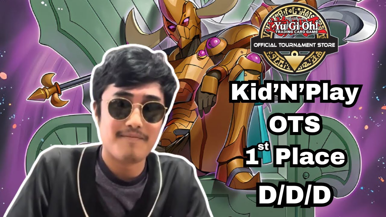 Yu-Gi-Oh Kid'N'Play OTS 1st Place Patrick Remorozo  - D/D/D Deck Profile
