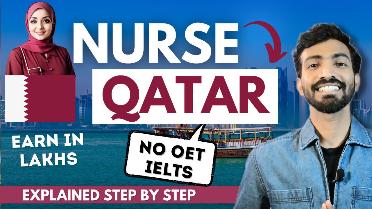MOVE TO QATAR AS A NURSE IN 2024 | NO IELTS or OET NEEDED | How to work as Nurse in Qatar