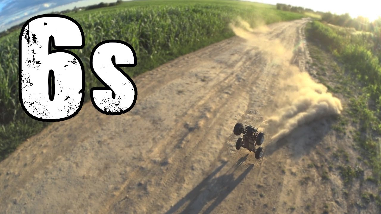 ✔ БРОНТОЗАВР ...Максимальная скорость на 6S... Не выдержала резина..  (hsp brontosaurus rc car)