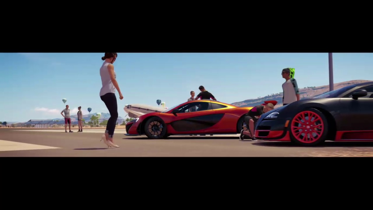 Forza Horizon 3 Bugatti Veyron SS VS McLaren P1
