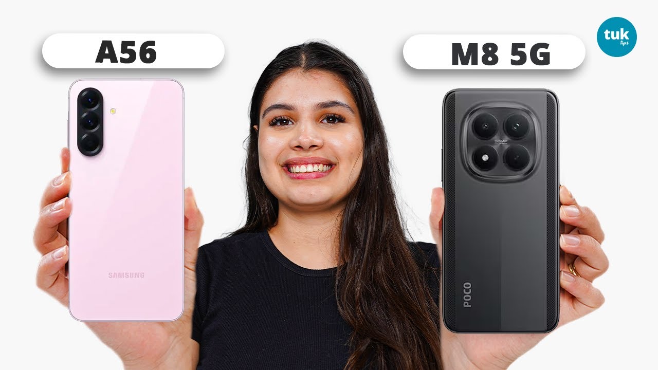 Galaxy A56 5G vs Poco M8 5G Qual é o melhor para COMPRAR em 2026? comparativo