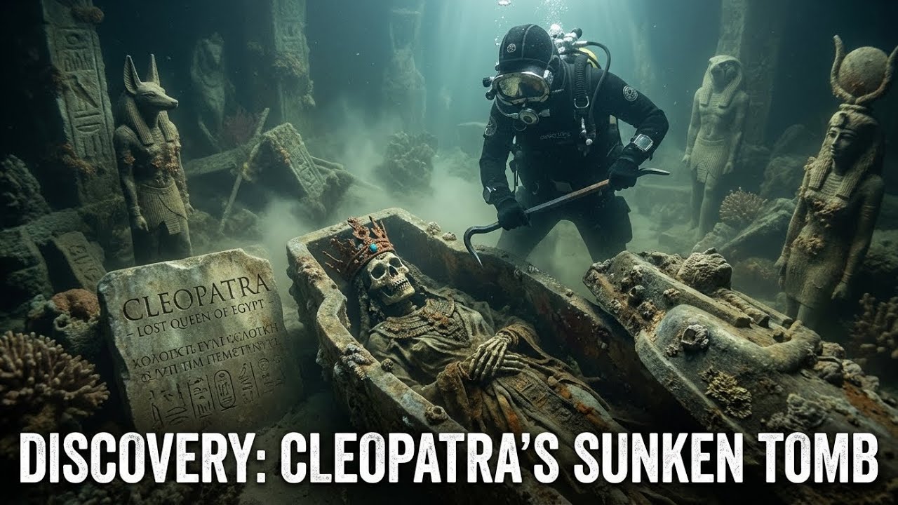 Secrets of Cleopatra’s Lost Palace | Shocking Treasures Found | Secrets Buried for 1,600 years |