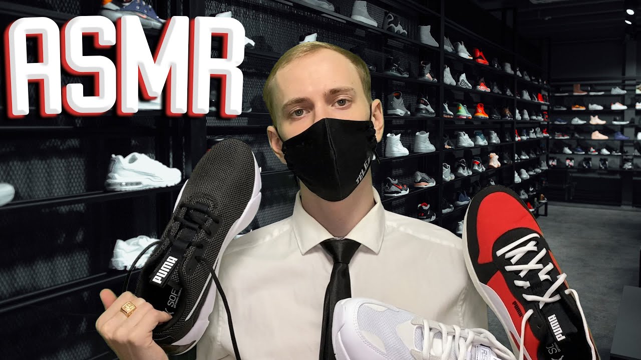 АСМР ПРОДАВЕЦ ОБУВИ РОЛЕВАЯ ИГРА ASMR