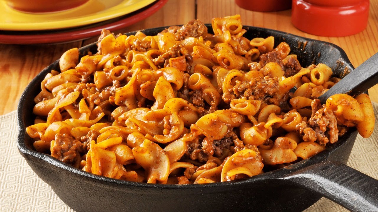 Chat With Us While I Make Our Easy Hamburger Casserole Recipe!