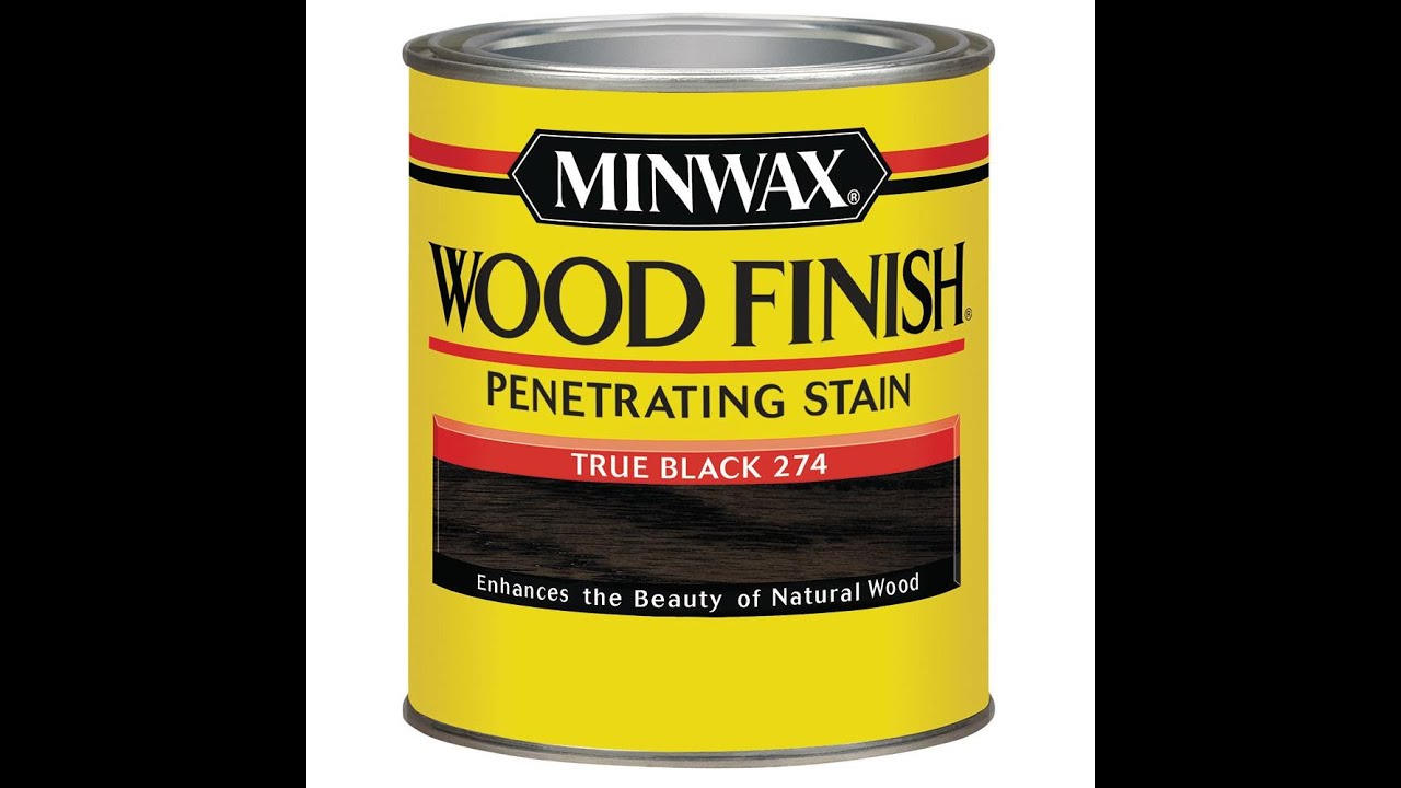 Minwax True Black Stain Review