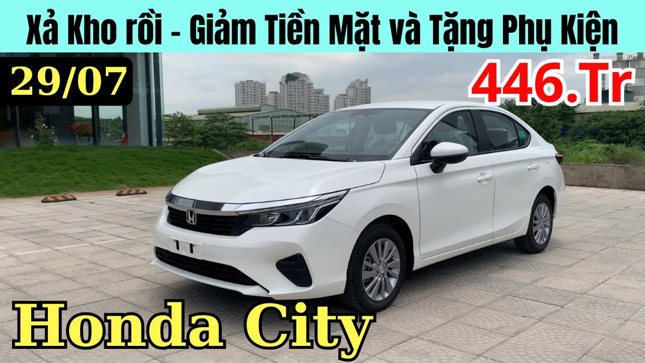 ✅Honda City 2025 Xả nốt cuối Tháng 7 | Giá chỉ còn 446Tr Nhận Xe | Trả góp 155Tr Lấy Xe