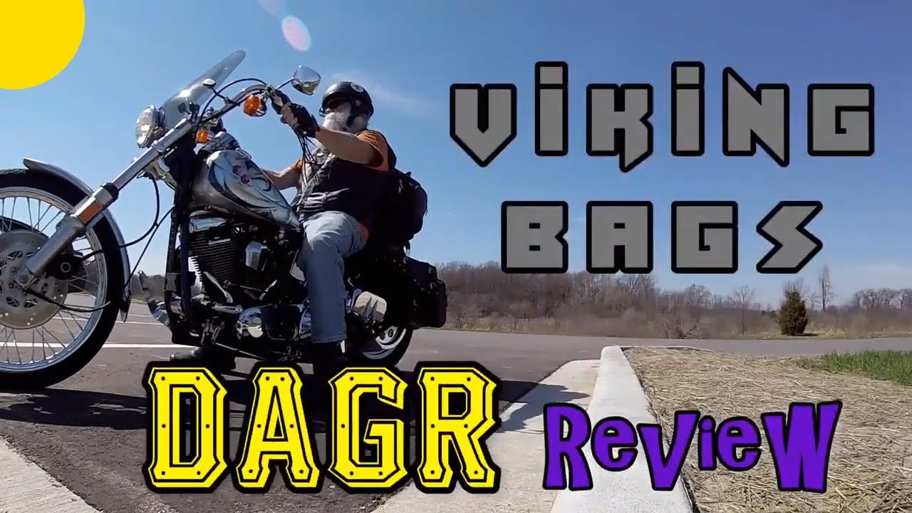 Viking Bags Best Harley Davidson Dagr Motorcycle Sissy Bar Bag Review