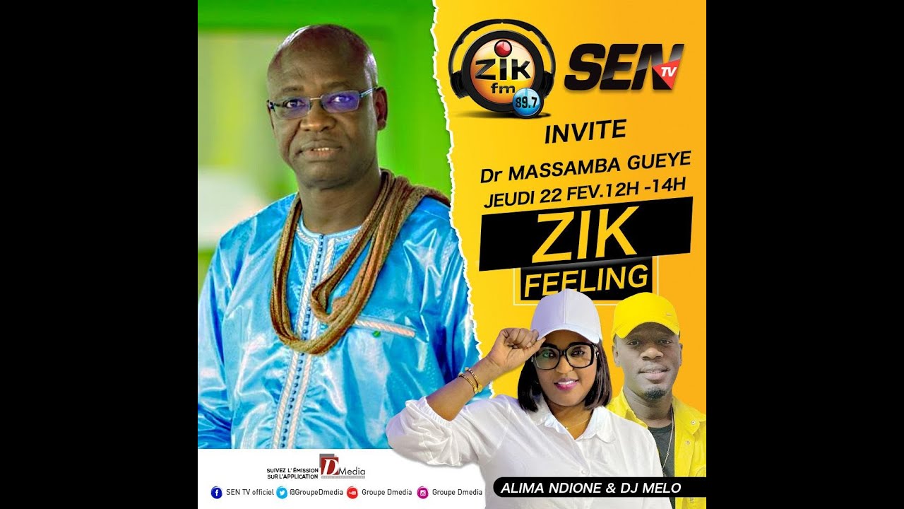 ZIK FEELING DU JEUDI 22 FEVRIER 2024 AVEC ALIMA NDIONE & DJ MELO INVITÉ DR MASSAMBA GUEYE 📍