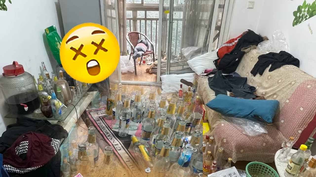 😨The Uncle's House Is Full Of Wine Bottles! You Will Get Drunk As Soon As You Enter The Door!