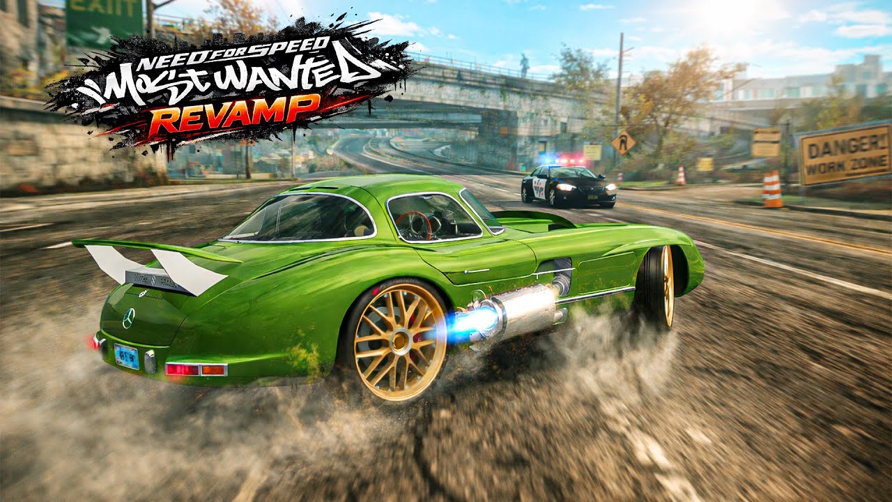 NFS Most Wanted Revamp – Mercedes 300SL