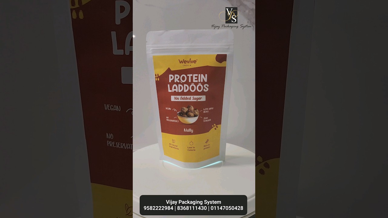 Digital Print on Zipper Stand Up Pouches | Protein & Snacks #viral #packaging 9582222984 Moq-500 pcs