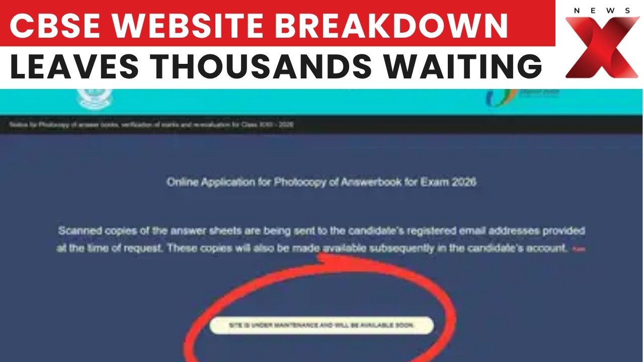 CBSE Revaluation Portal Crashes Again, Lakhs Of Students Left Furious Nationwide