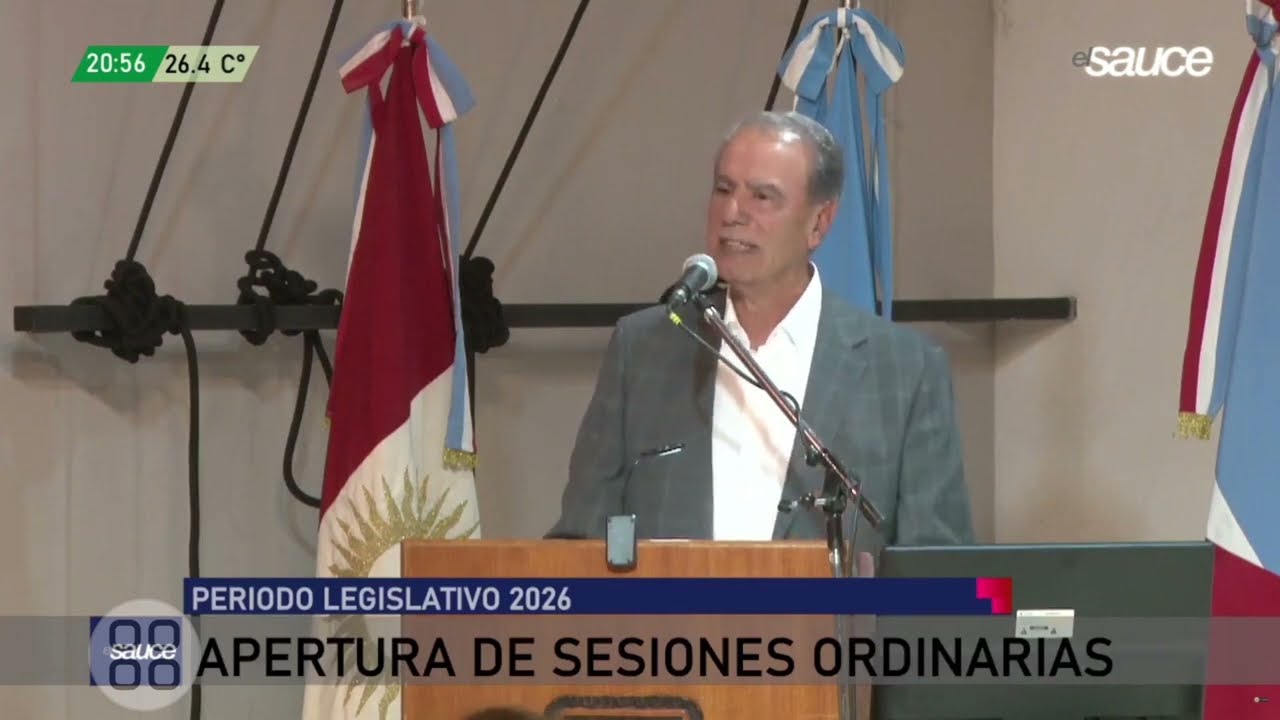 101.9FM Oscar Santarelli Apertura de Sesiones - tema seguridad 