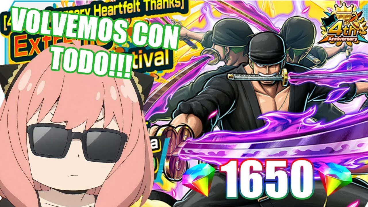 SUMMONS A POR ZORO EX!!! 1650 SERÁN SUFICIENTE?? | ONE PIECE BOUNTY RUSH