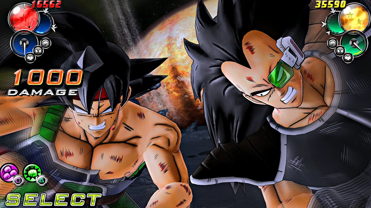 Dragon Ball Z: Ultimate Tenkaichi - BARDOCK vs RADITZ [Requested] #dragonballz