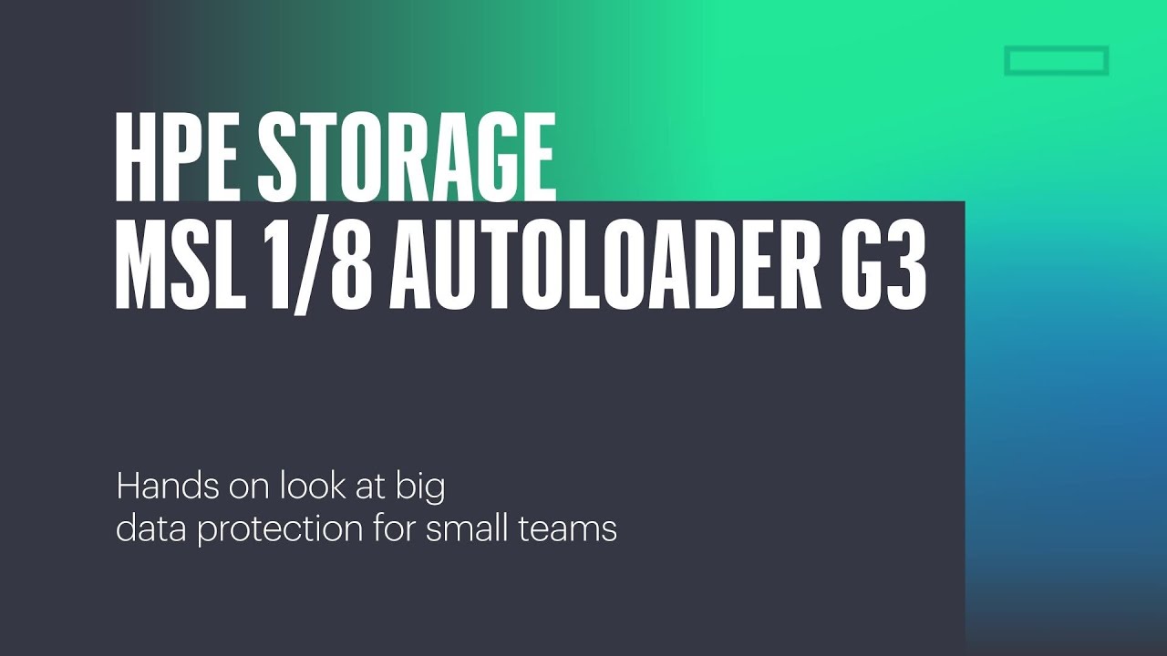 Hands-on with the MSL 1/8 Autoloader: Affordable, Air-Gapped Storage You Can Trust