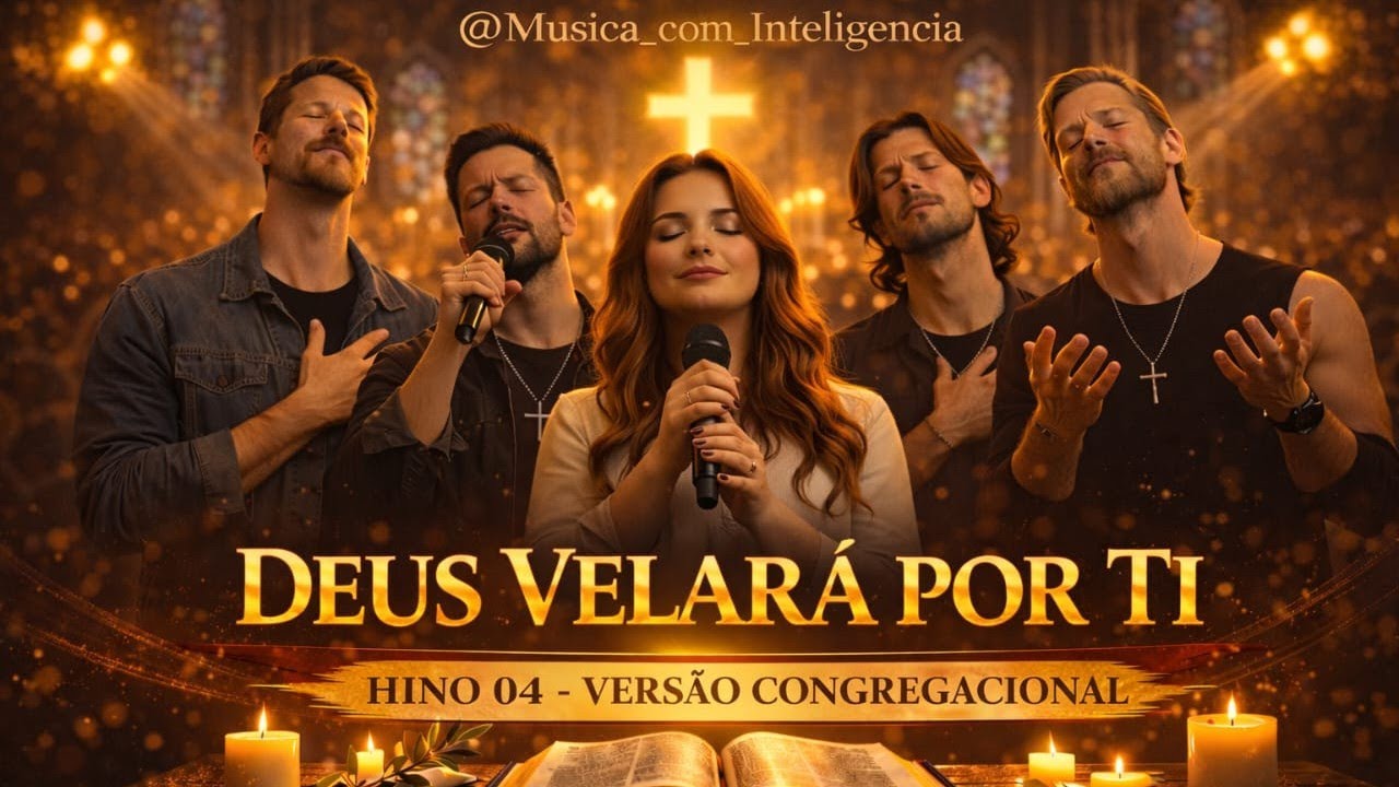 Hino 4 – Deus Velará por Ti | Harpa Cristã (Versão Congregacional) 🙏